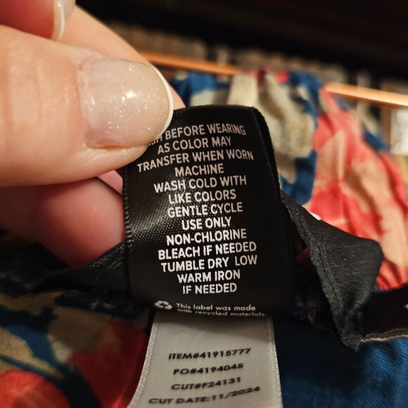 TORRID / Pull-On Wide Leg Pant /Sz 1 (14-16) - Picture 6 of 8